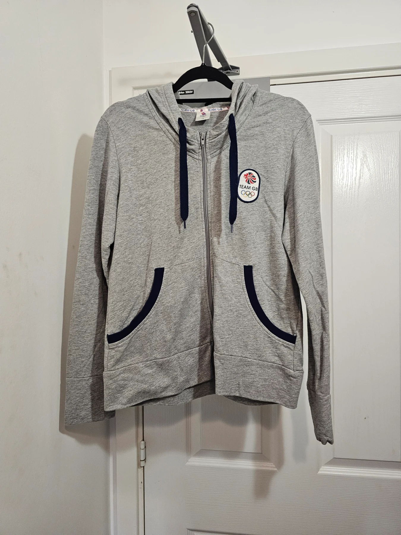 Official Team GB Vintage London 2012 Olympics Zip Hoodie, Size 16