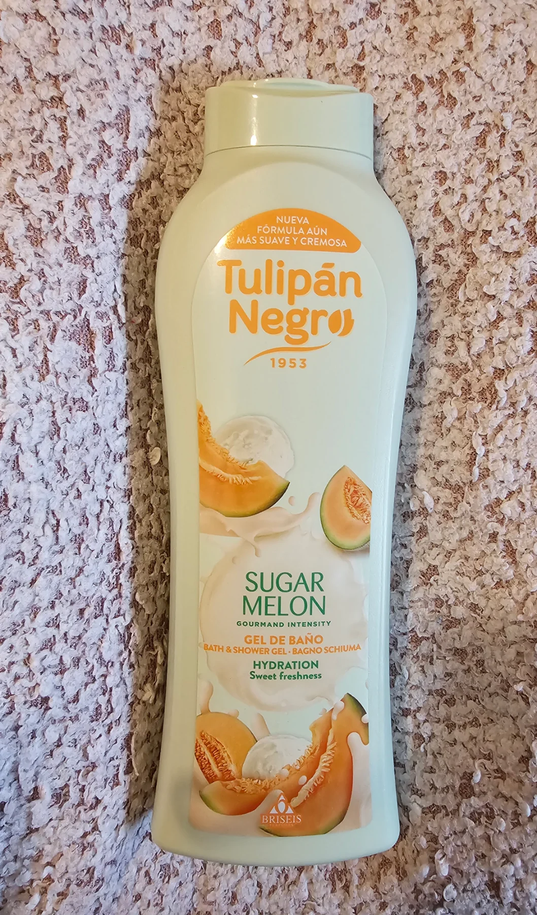 Tulipan Negro Sugar Melon Bath & Shower Gel 650ml Imported Spain Gourmand Viral