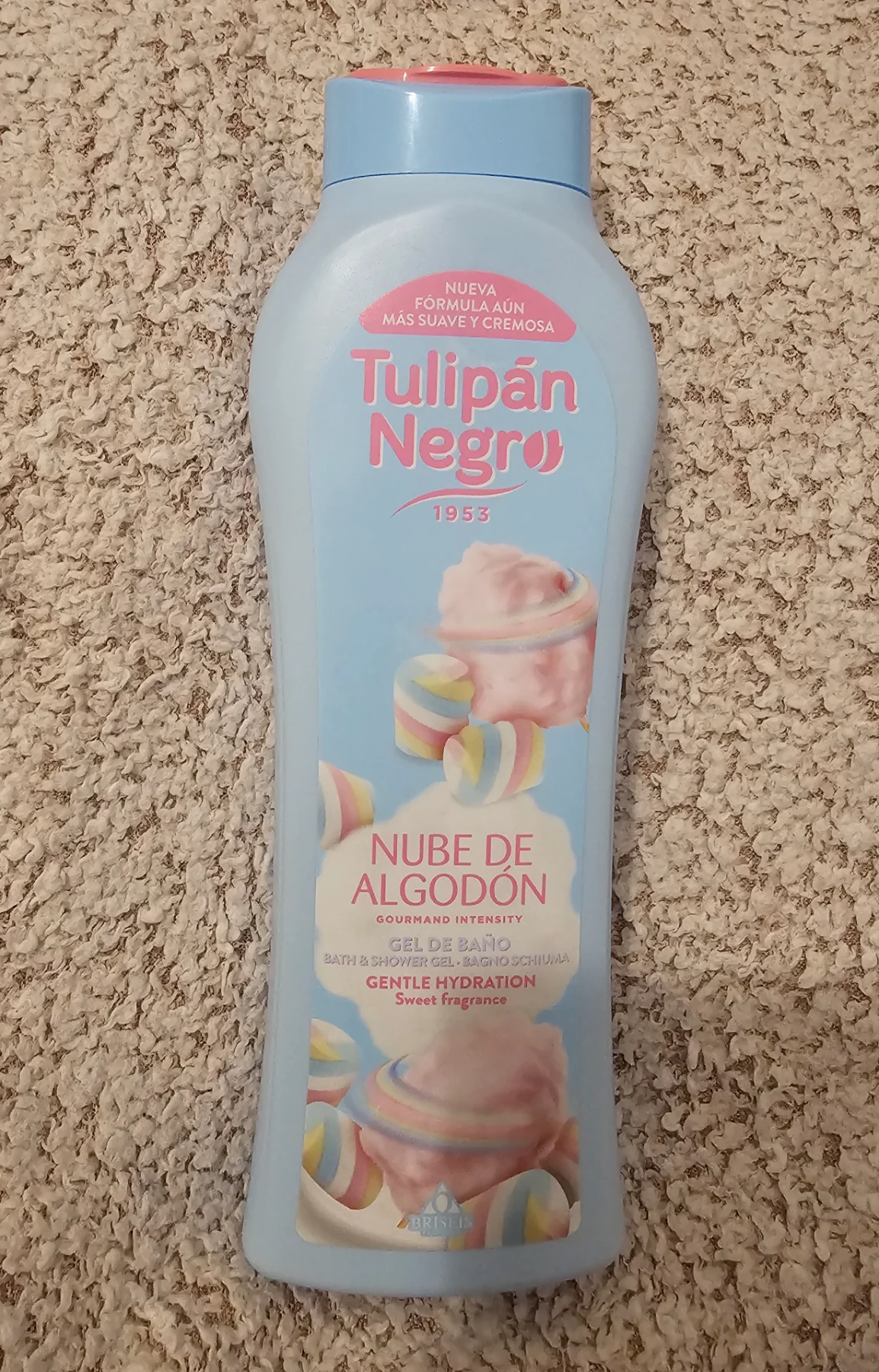 Tulipan Negro Nube de Algodon Cotton Cloud Shower Gel 650ml Sweet Gourmand Spain