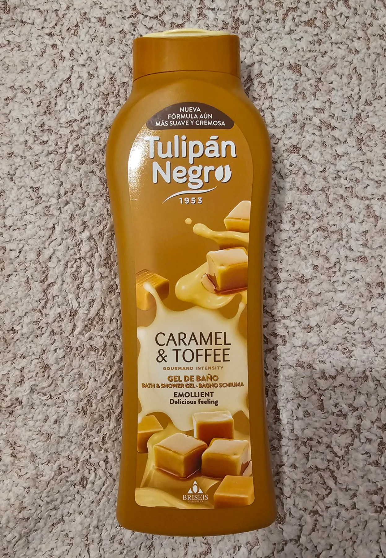 Tulipán Negro Caramel & Toffee Bath & Shower Gel (650ml)