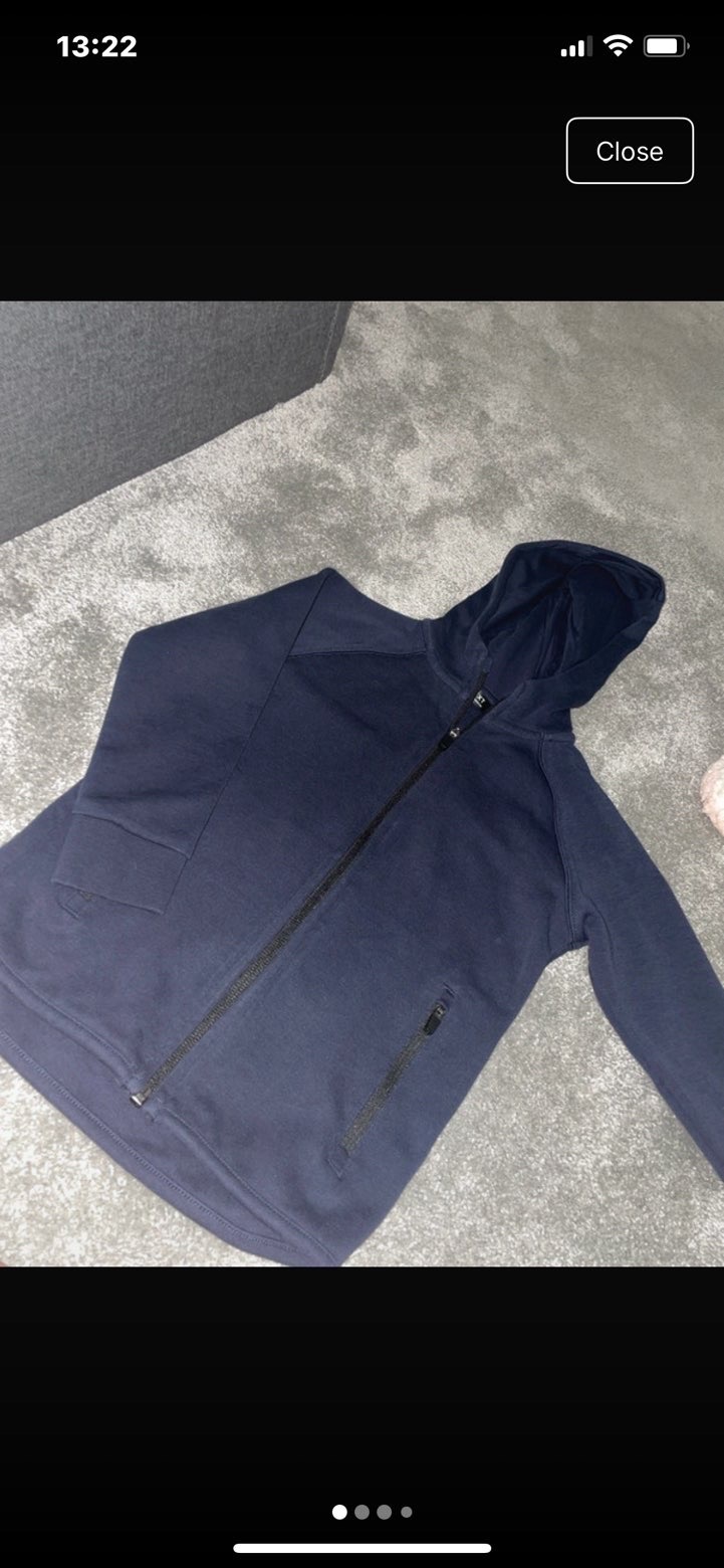 Boys navy jacket