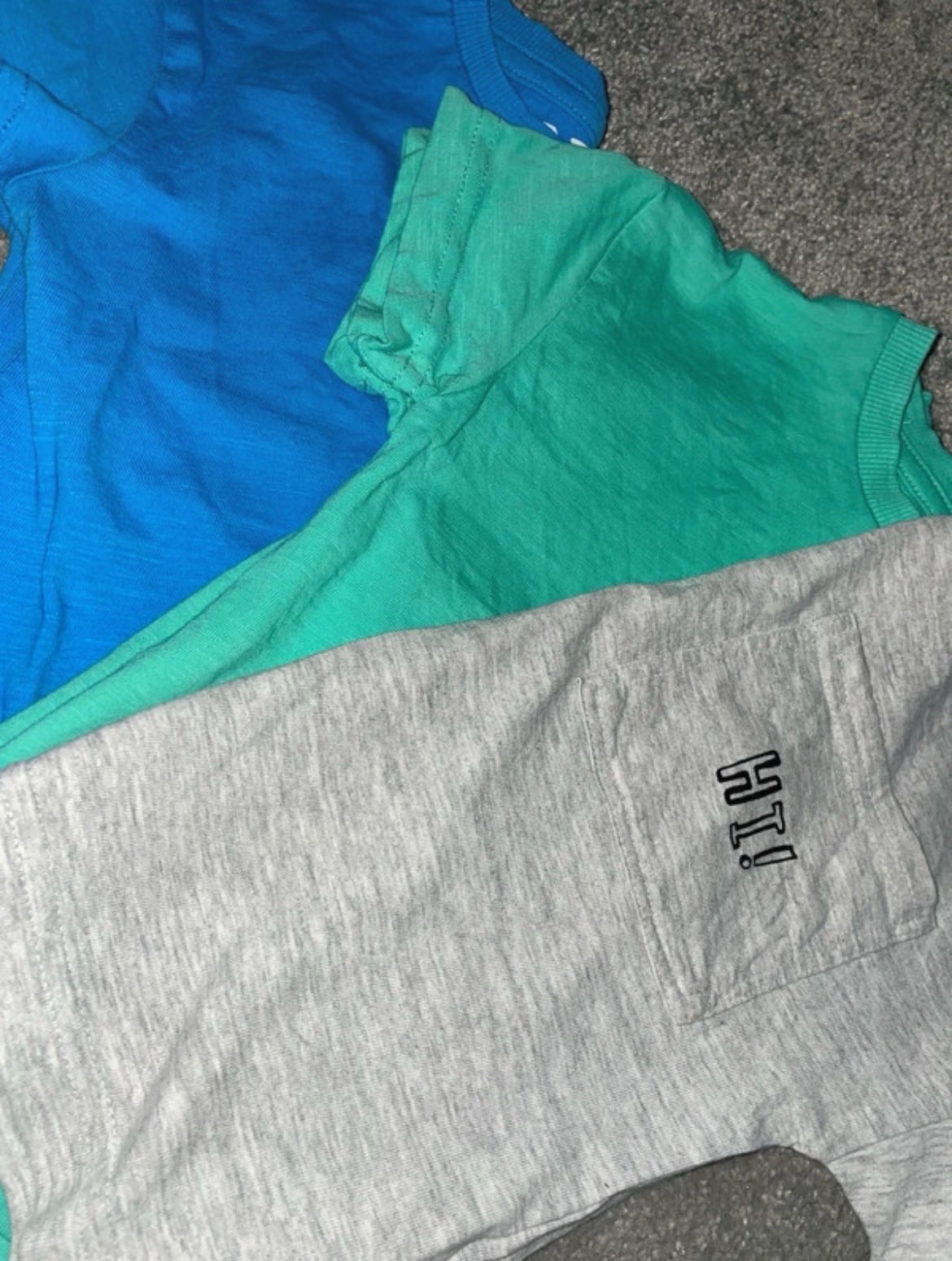 3x boys t shirts
