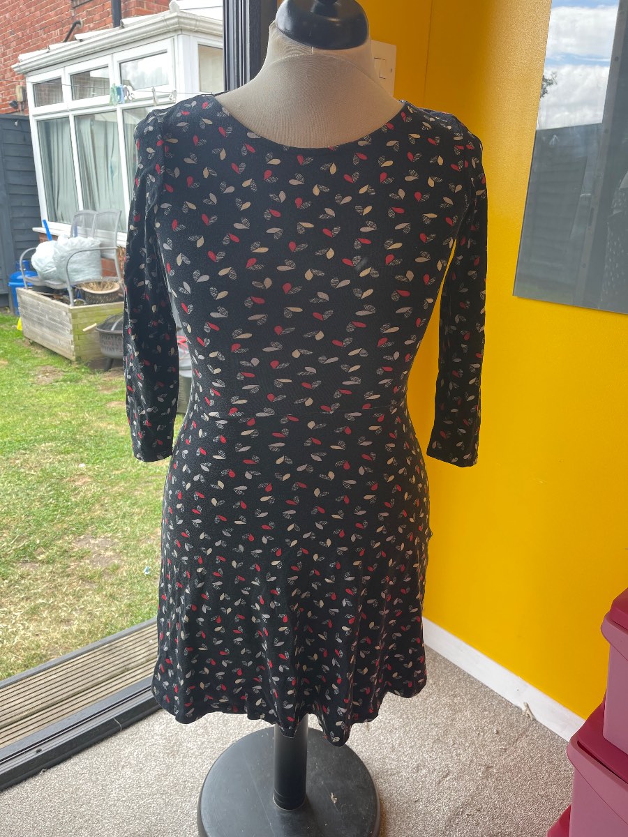 Vintage red herring dress