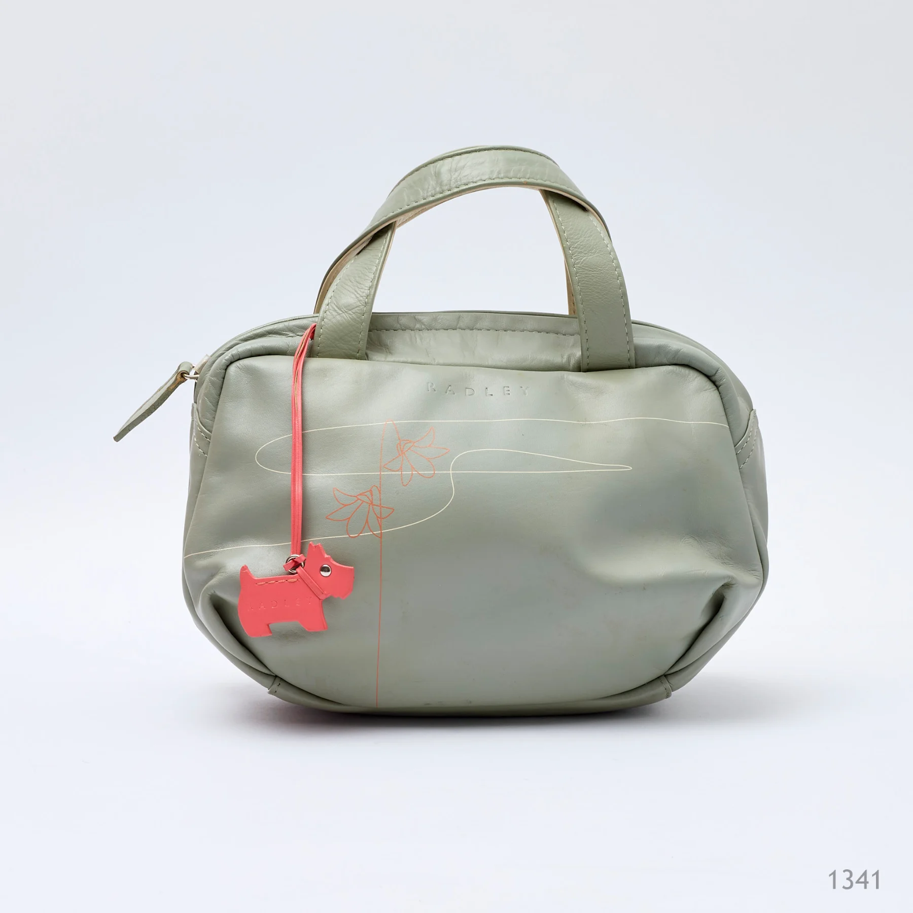 intage Radley Leather Grab Bag