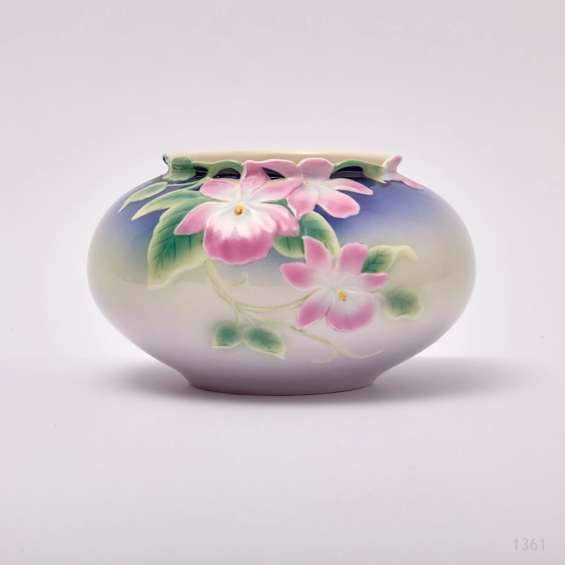 Franz Collection Pansy Squat Vase