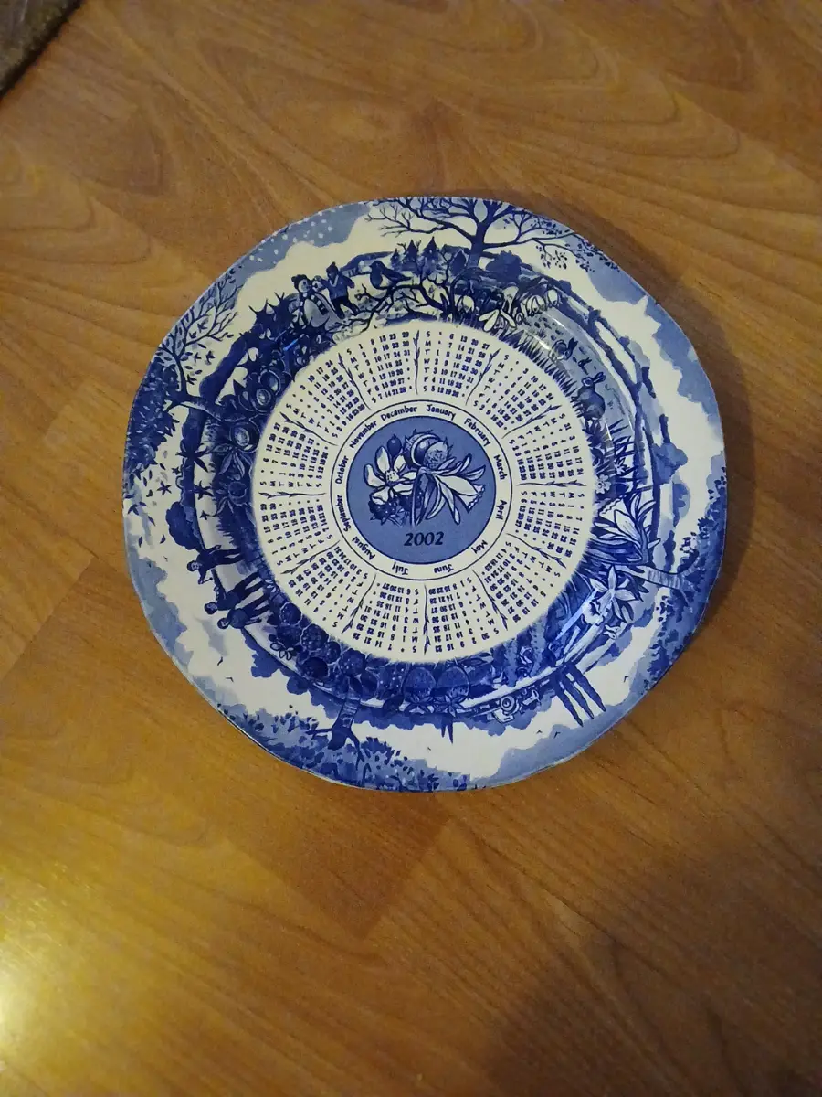 Ringtons collectors plate seasons 2002 by Burleigh