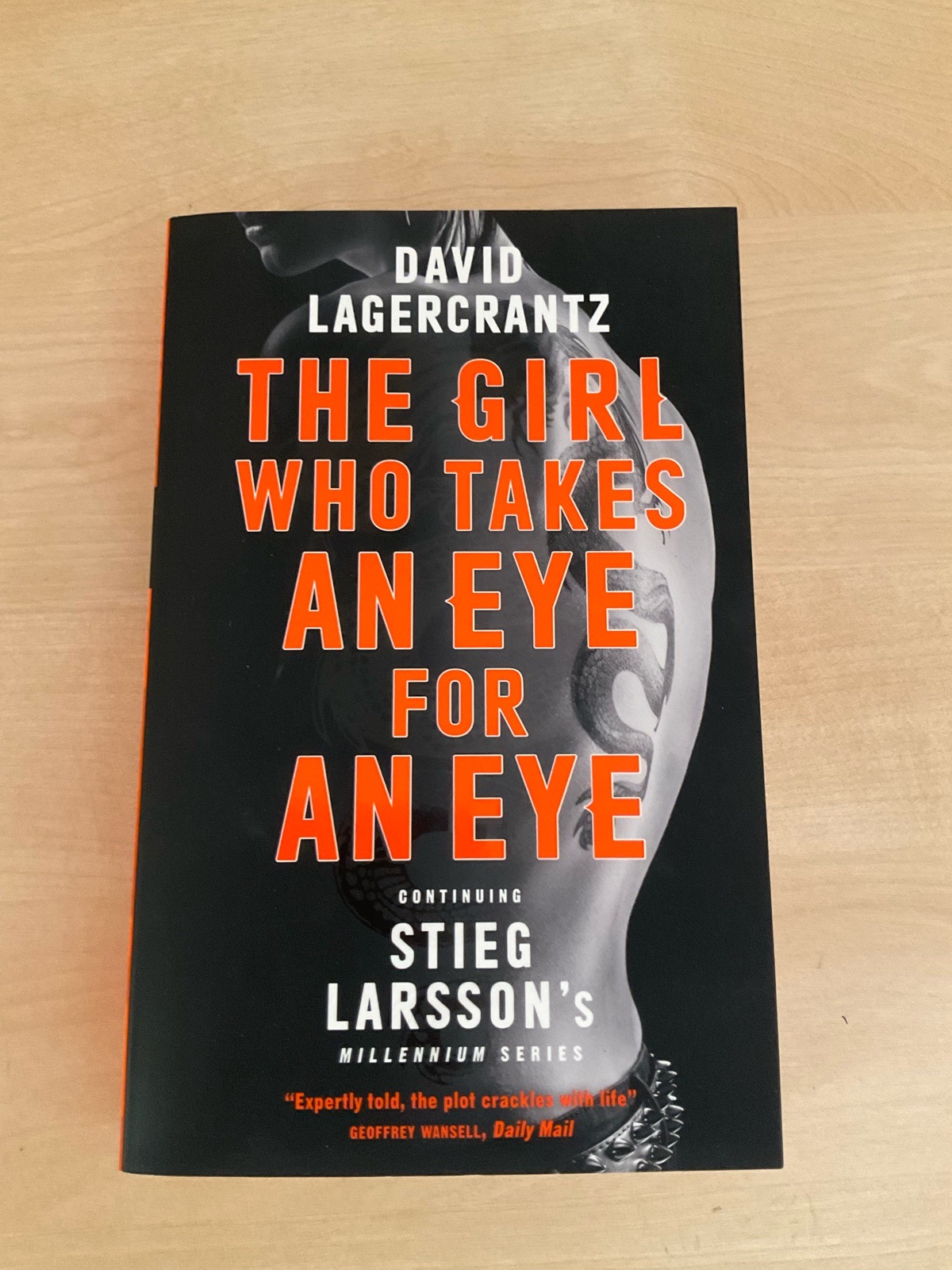 The girl who takes an eye for an eye paperback