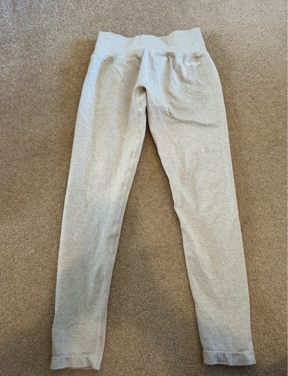 Dfyne Hannah Pearson oat cream beige leggings gym