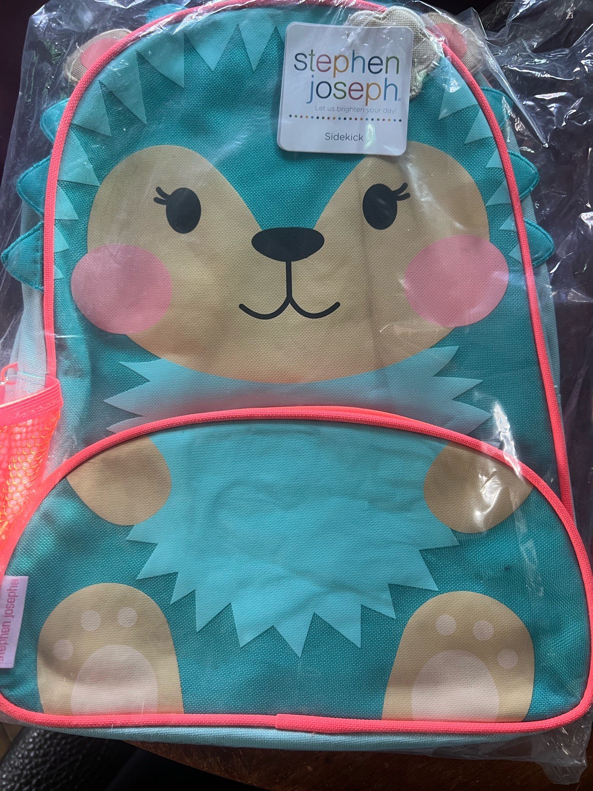 Kids Hedgehog Design Backpack