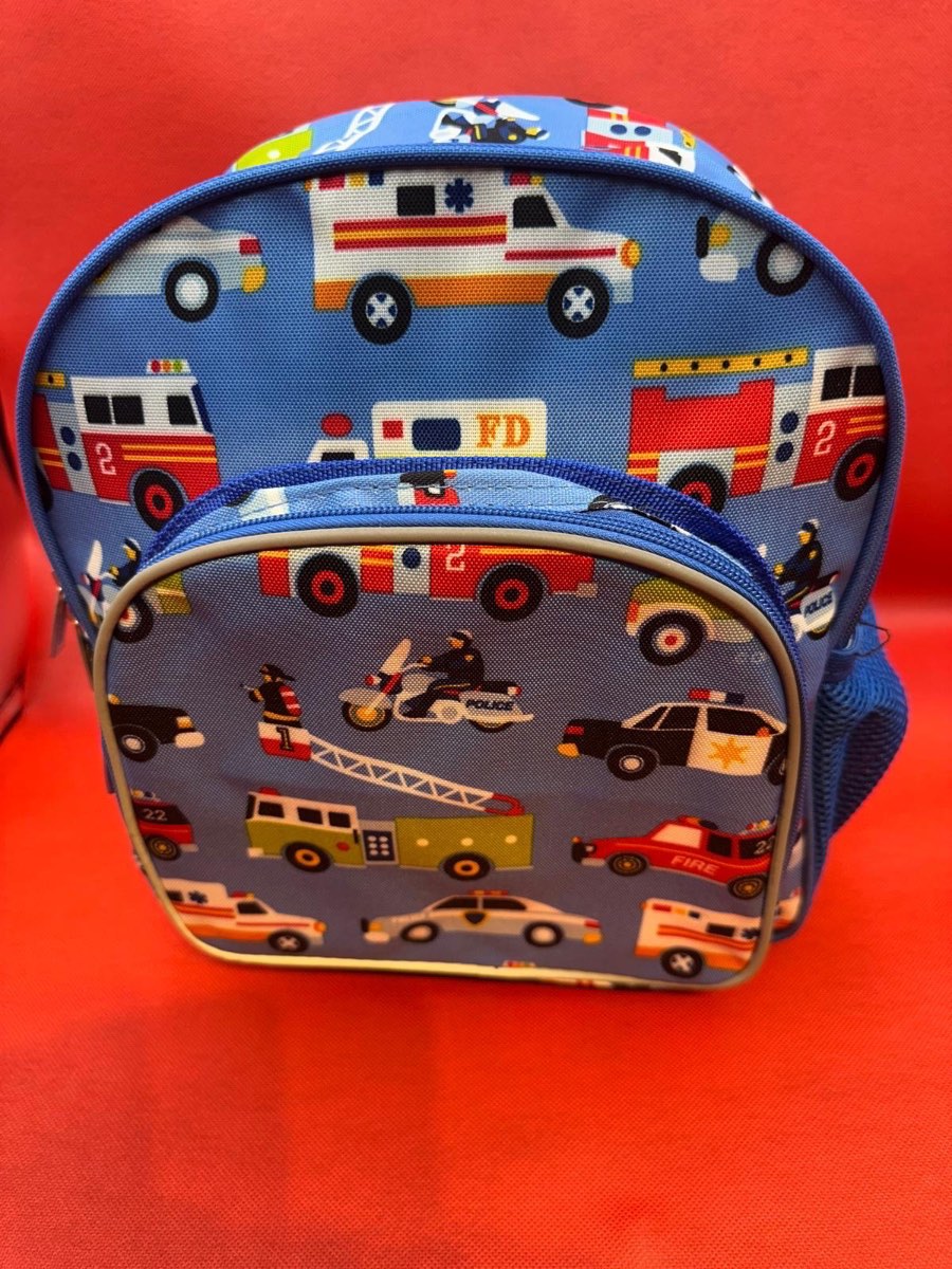 Kids Backpack Emergency Vehicle Design