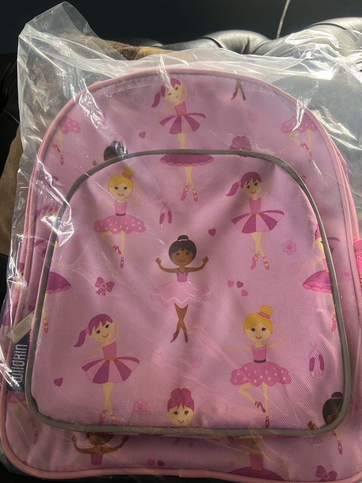 Kids backpack ballerina design