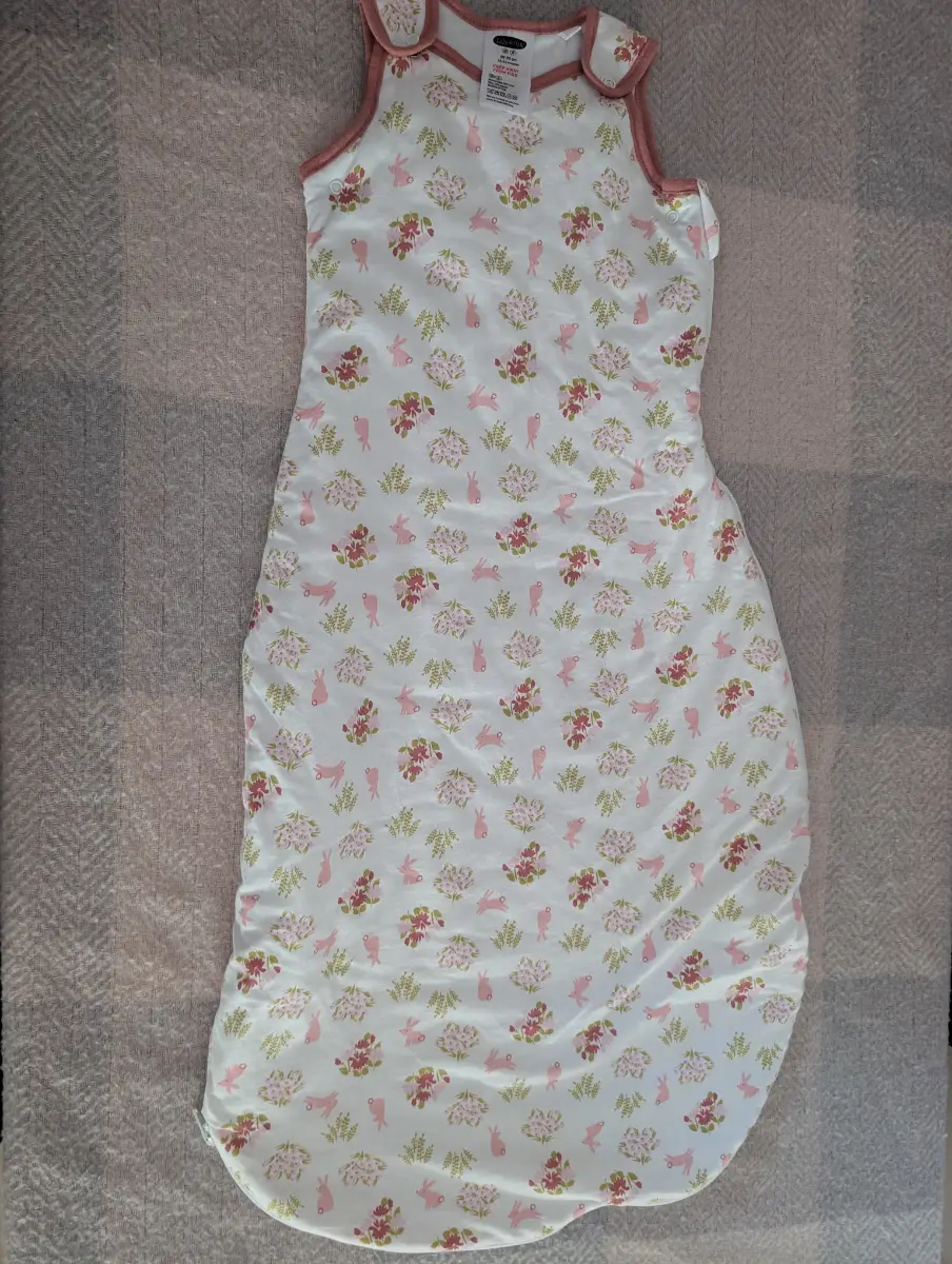 Lily and Dan floral sleep bag 1.5 tog for summer