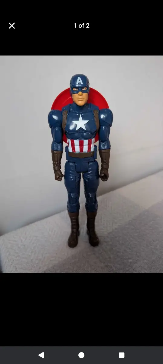 Captain America figure