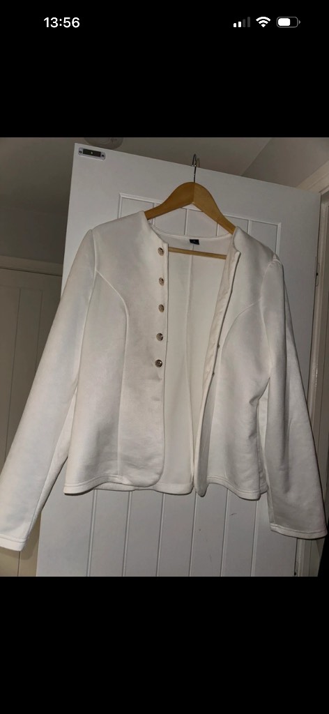 White blazer