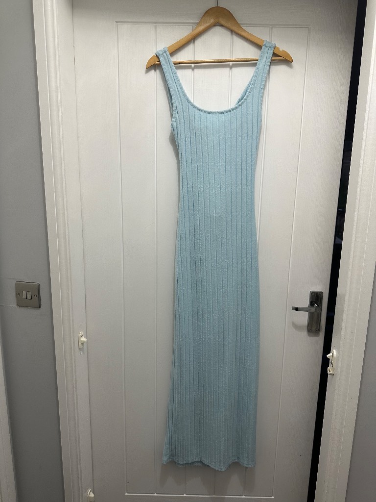 Blue long dress
