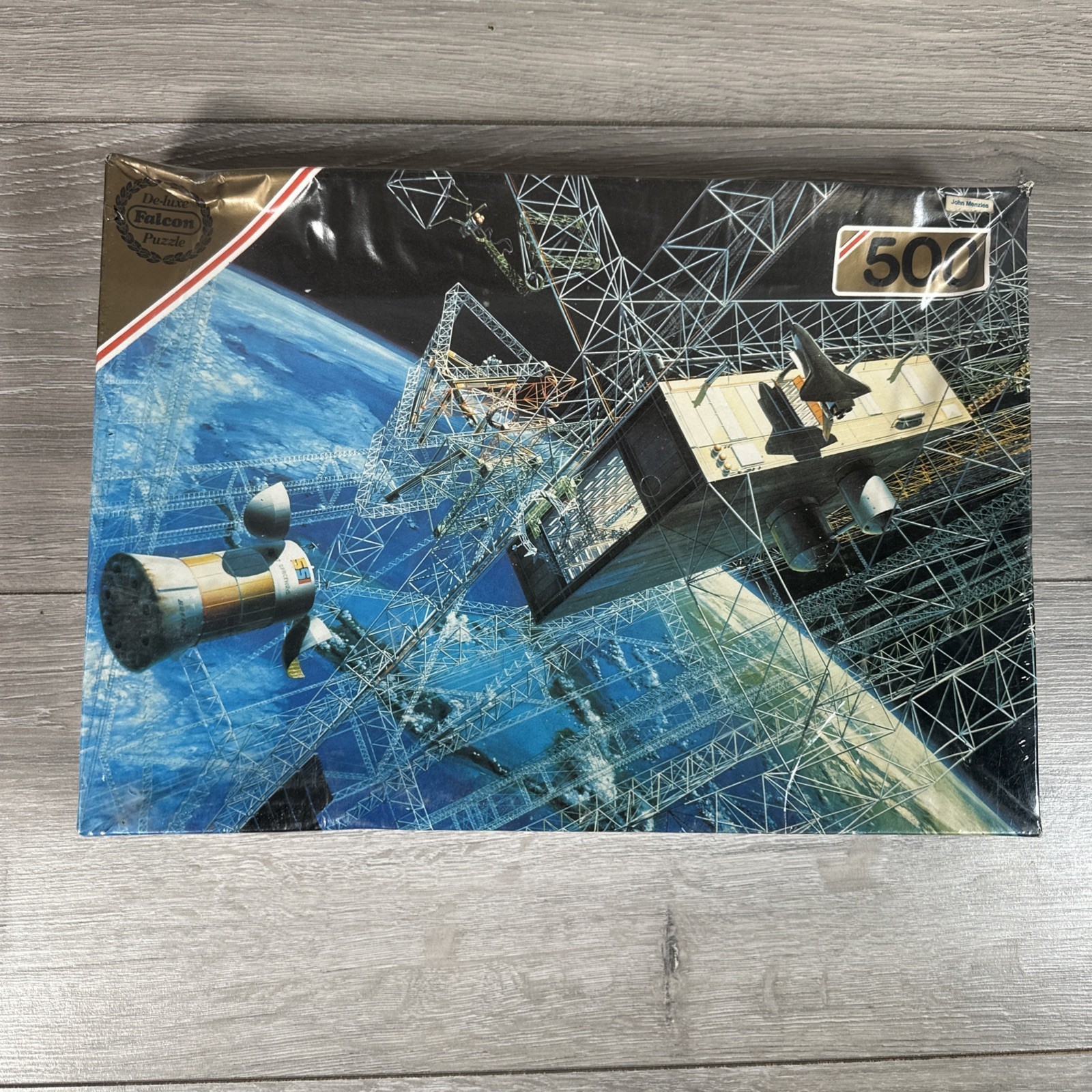 Falcon no 3012 Sapphire Futuristic space power station 500 pc Jigsaw (G022)