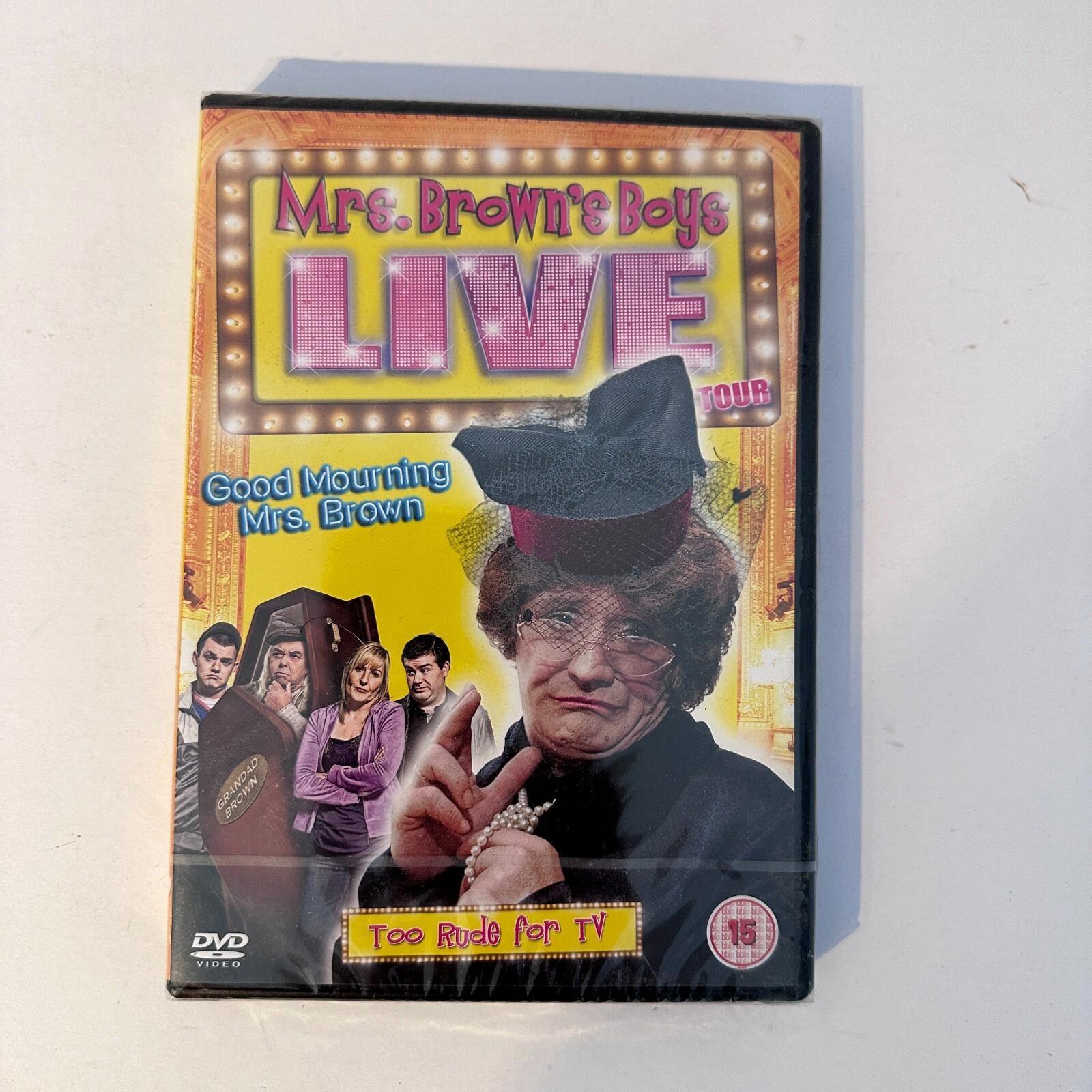 Mrs Browns Boys Live Tour: Good Mourning DVD Brand New & Sealed