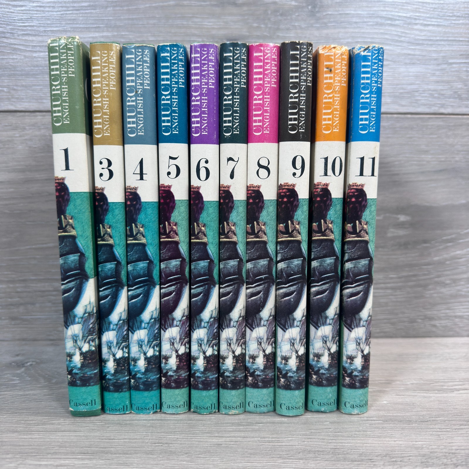 Churchill, S. A History of the English-Speaking Peoples, Missing 2 books