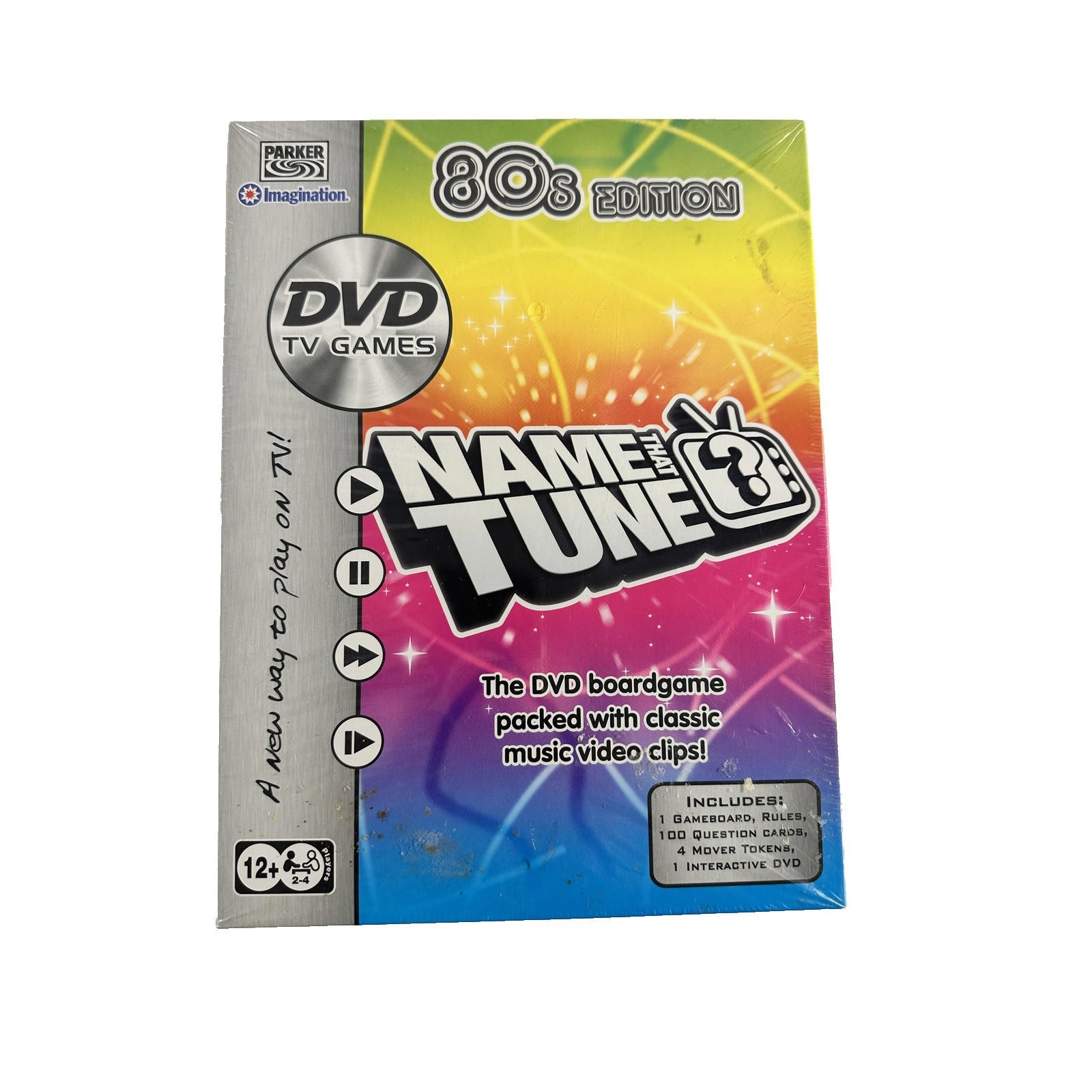 Vintage Name That Tune DVD Game 80s Edition 1980's Party Imagination 2005