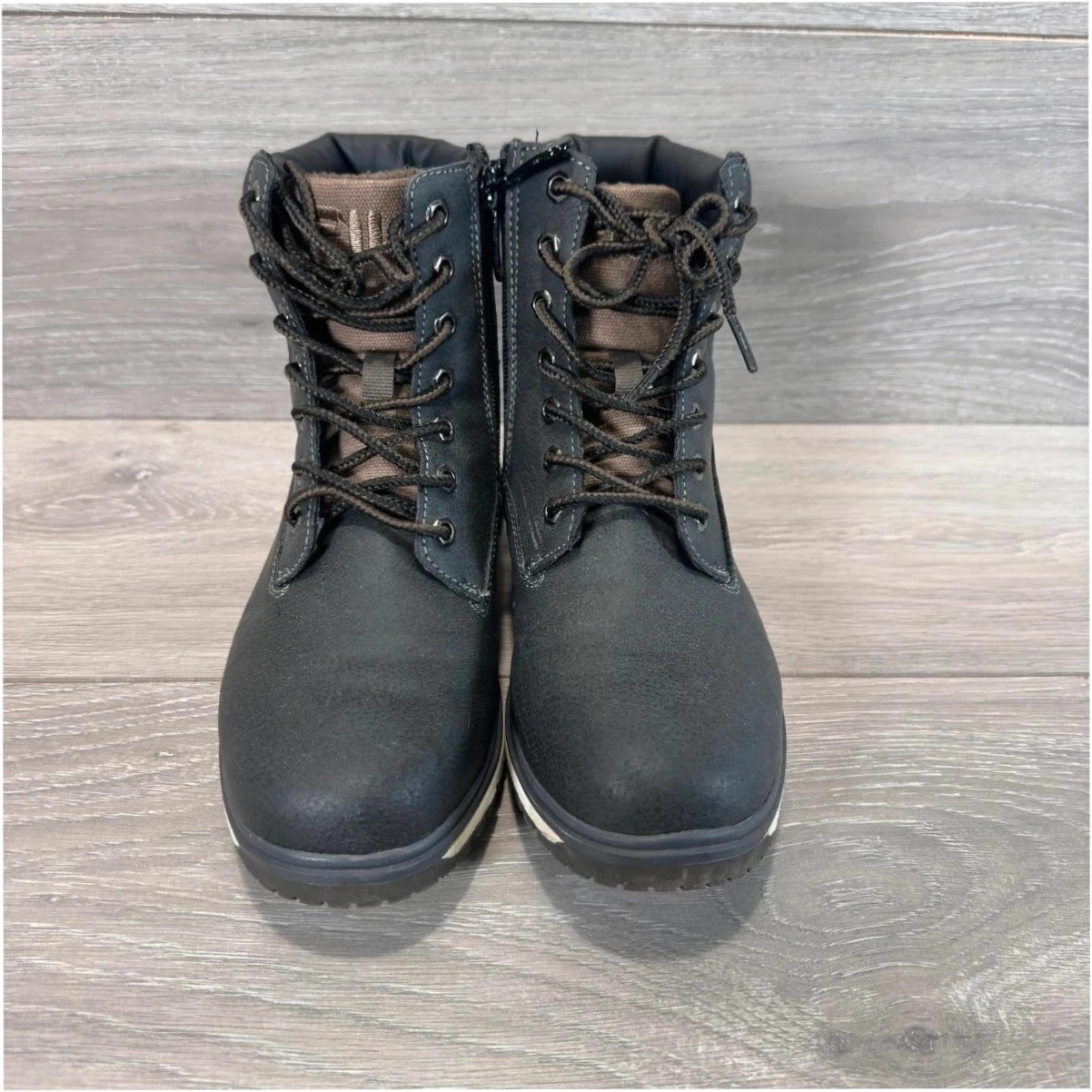 Fila Black Men's Ankle Boots Size UK 9 Comfortable Durable