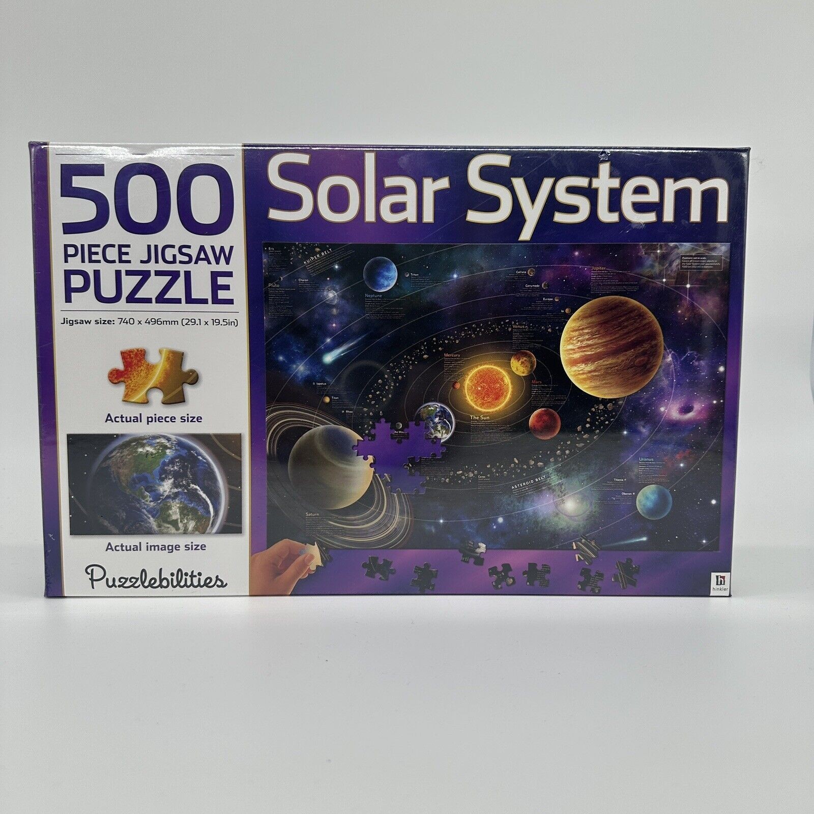 Puzzlebilities 500-Piece Jigsaw Puzzles for Children - Home Learning Educational