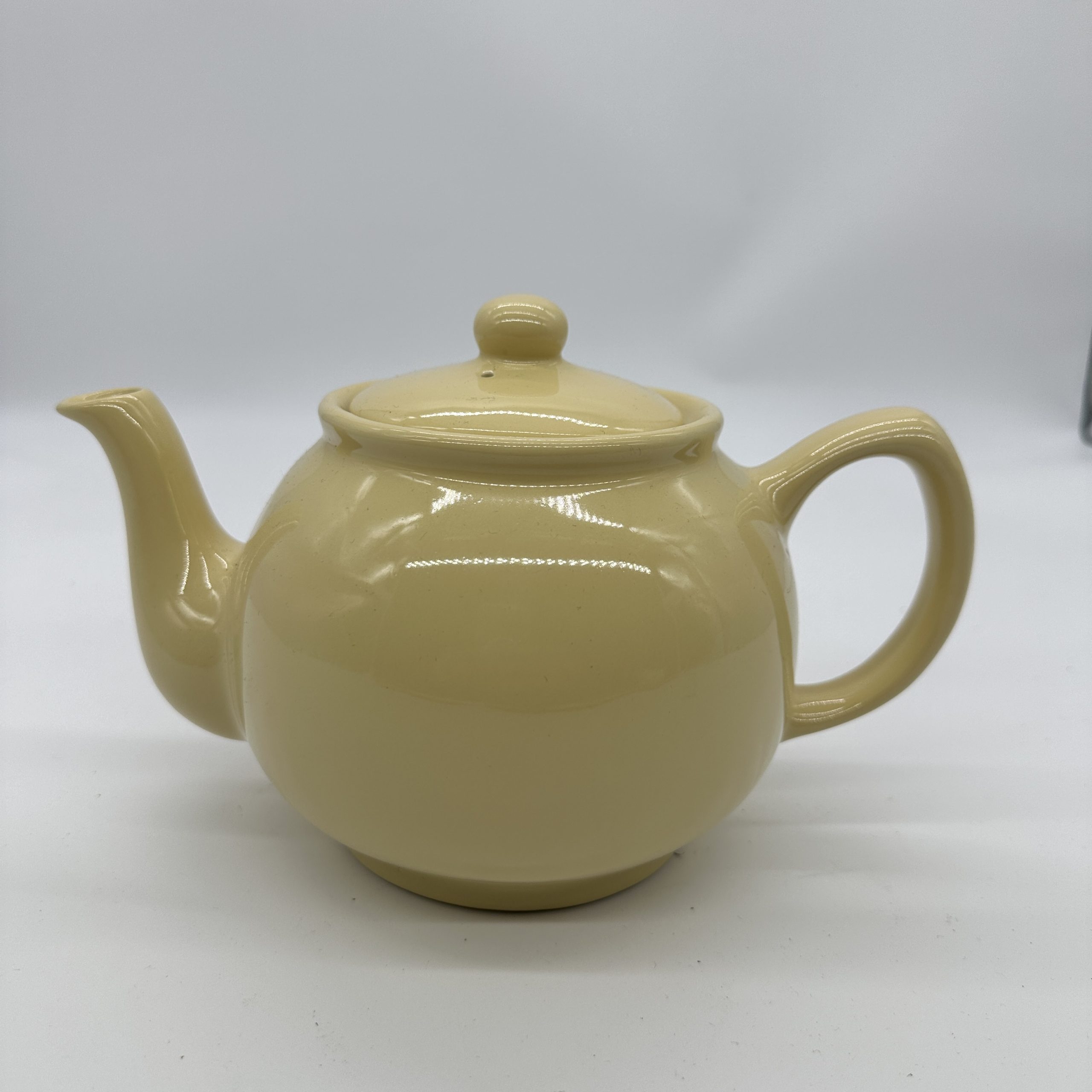Price & Kensington Cream Ceramic Teapot 17cm Wide with Lid