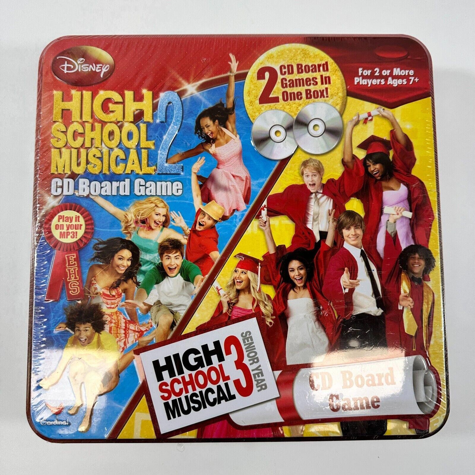 Disney High School Musical 2 & 3 Combo CD Board Senior Year Games