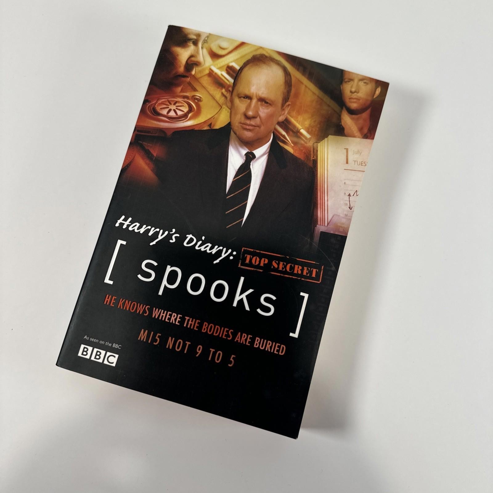 Spooks: Harry's Diary: Top Secret by Kudos Paperback MI5 Not 9 To 5