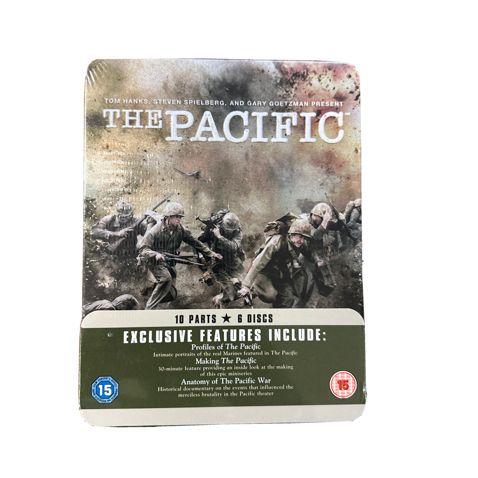 The Pacific Complete Series Tin Edition Steel Box DVD UK Release R2 BNIB SEALED