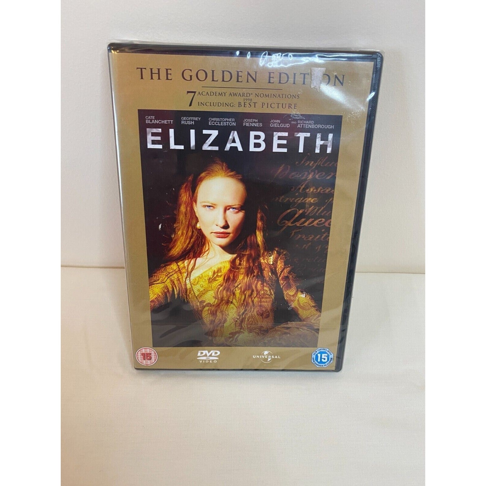 Elizabeth DVD (2007) Cate Blanchett, Kapur (DIR) cert 15 BNIB FREE P&P