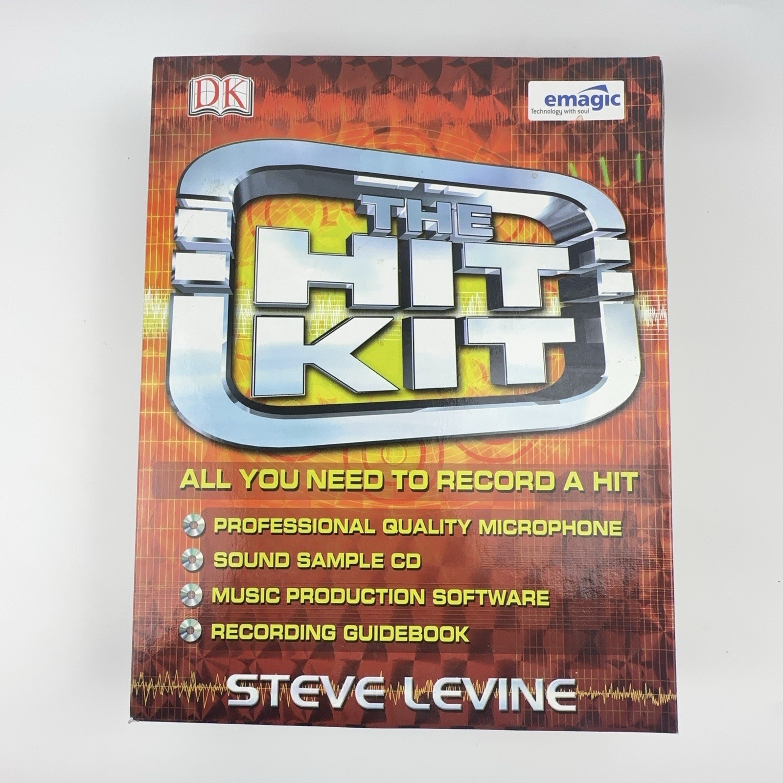 The Hit Kit Steve Levine 2003 All You Need To Record A Hit Microphone, CDs Book