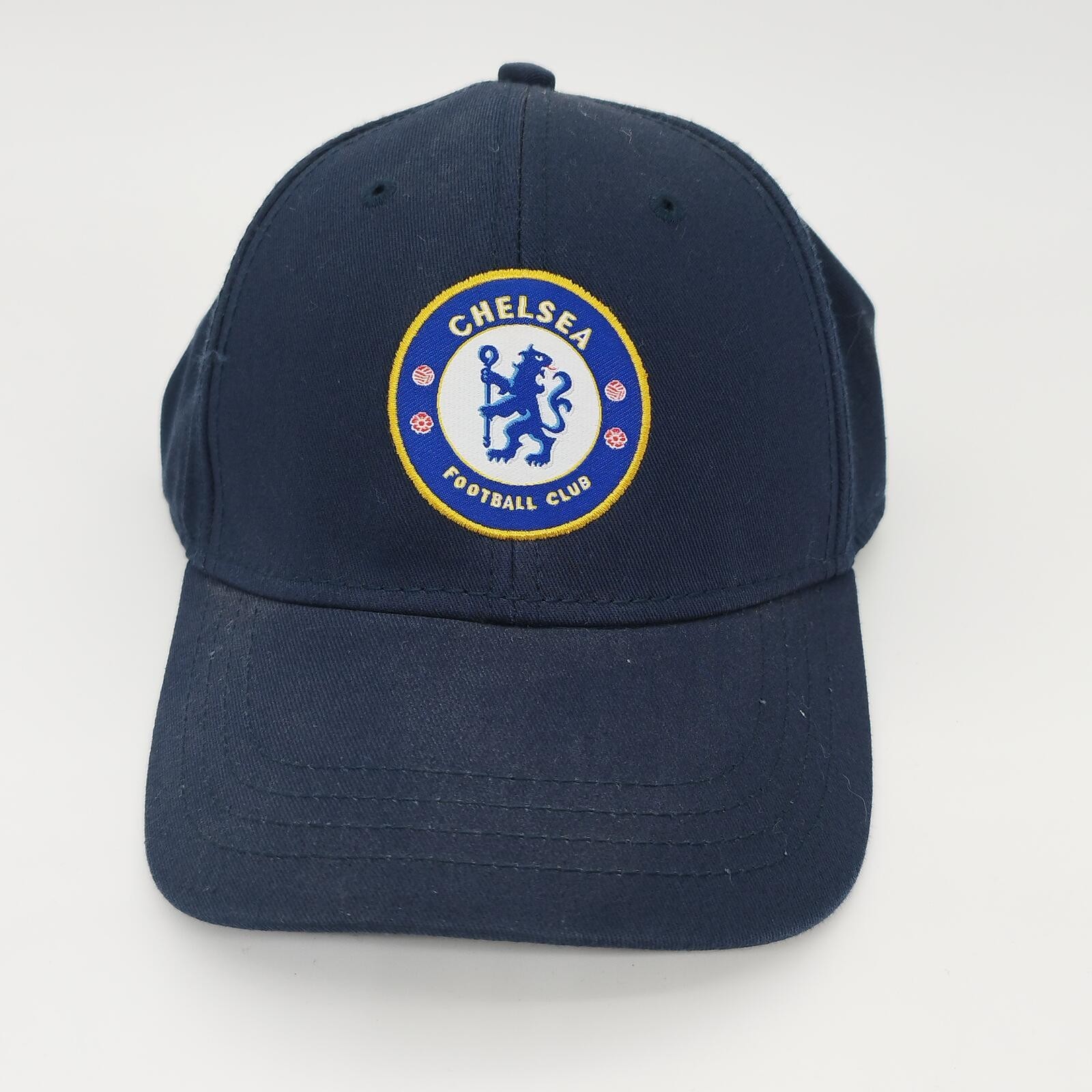 Chelsea FC Navy Blue Mens Adjustable Baseball Official Merchandise CFC