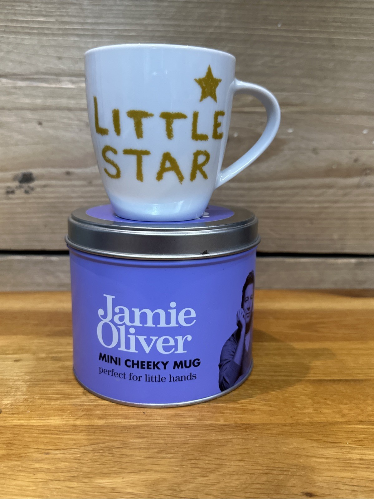 Jamie Oliver 'Little Star' Mini Mug, in Original Tin Brand New