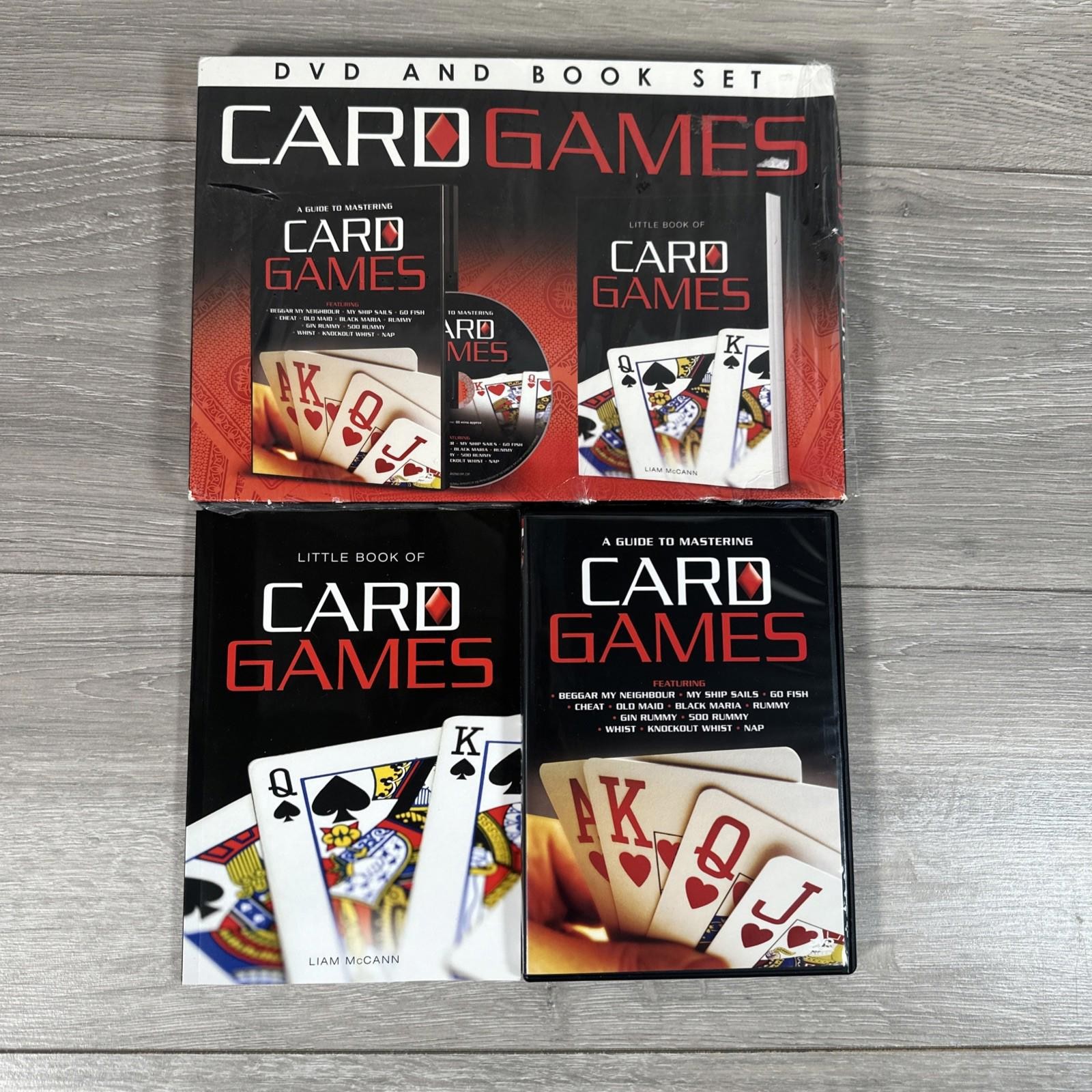 Card Games DVD & Book Set A Guide to Mastering Card Games Cheat