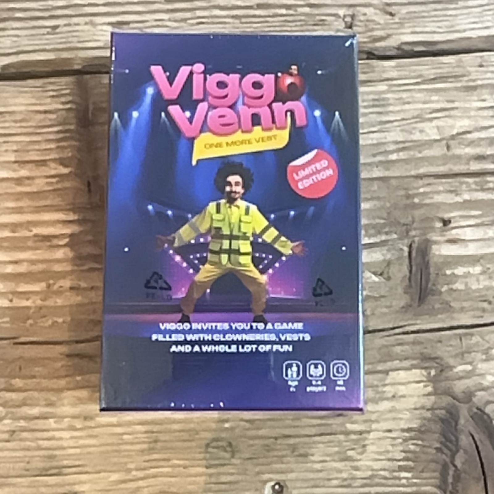 Viggo Venn One More Vest Unisex Card Game Limited Edition