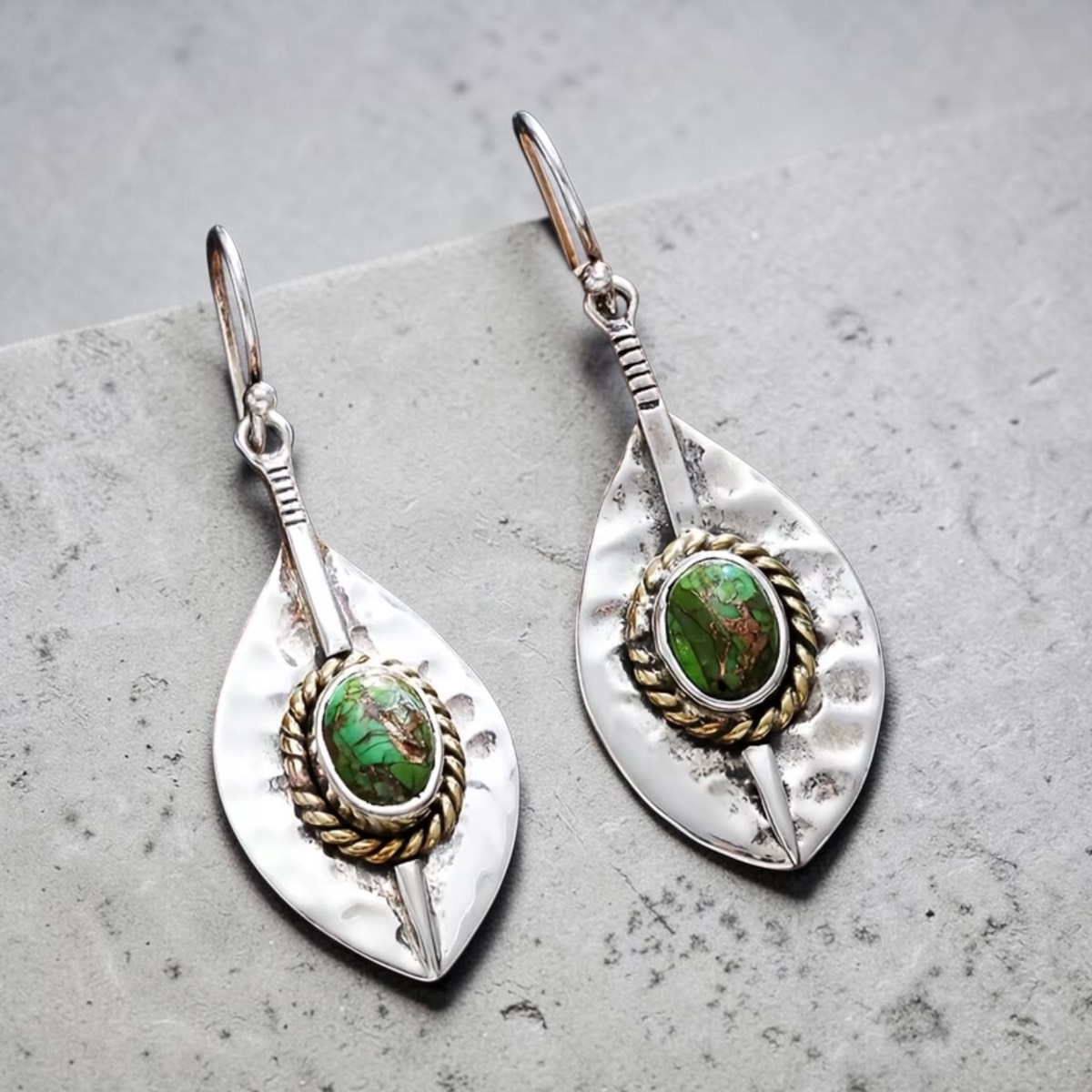 Boho Oval Earrings