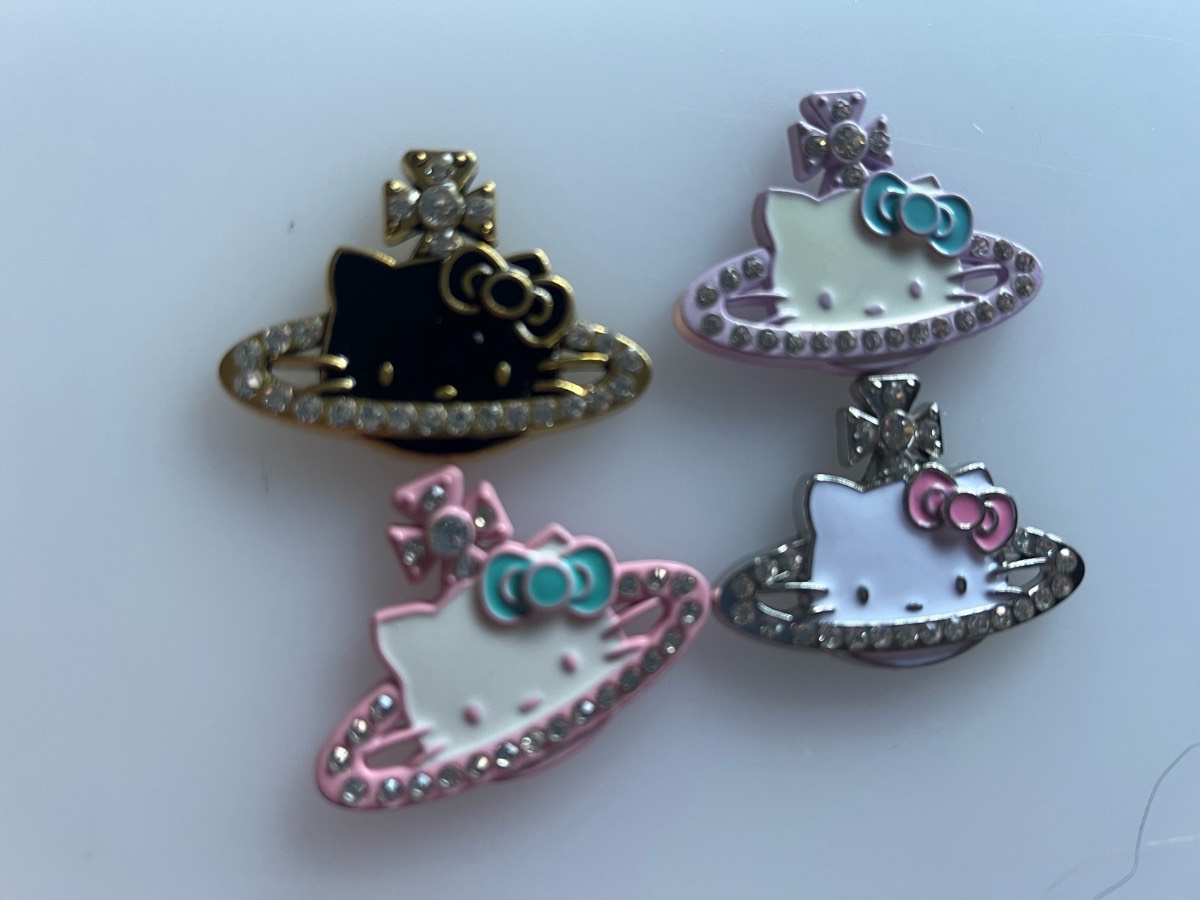 Mix colour metal flatback charms