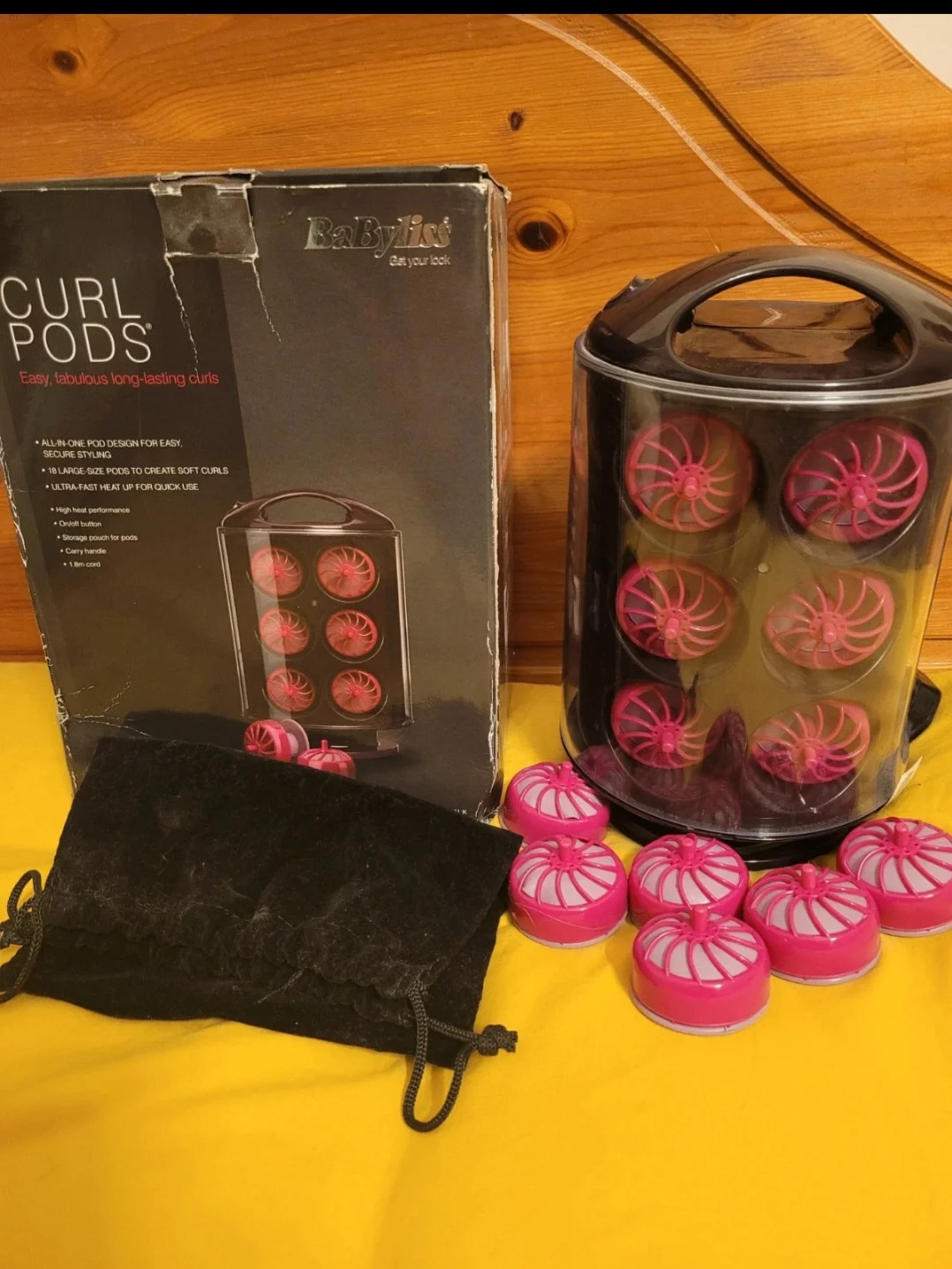 Babyliss curling pods