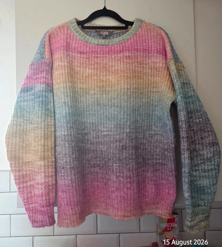 Fluid Multi Coloured Knit Jumper