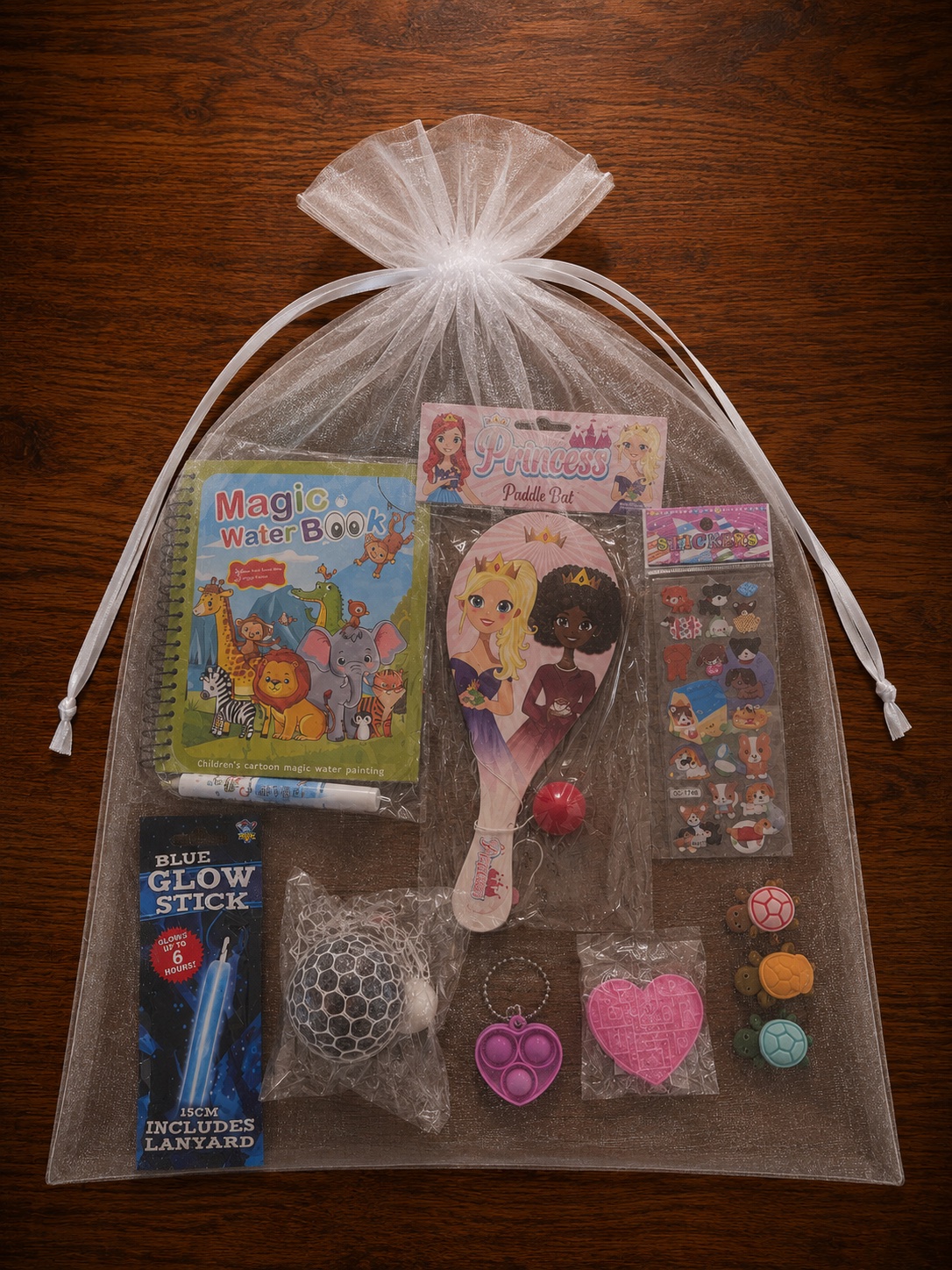 Kids Party Favor Bag  Princess Glow