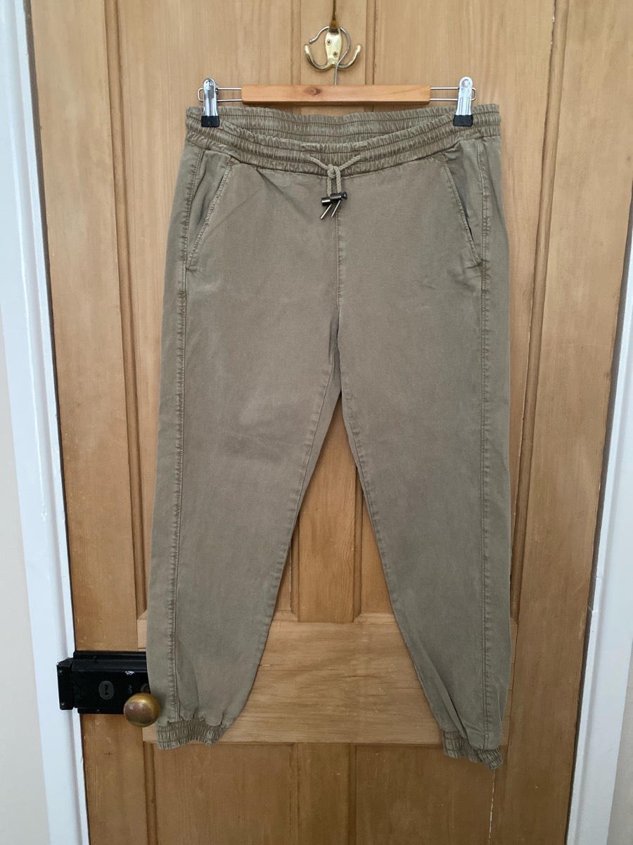 Zara Khaki Green Combat Trousers ladies size s