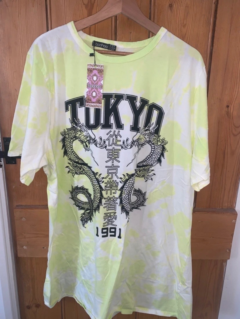 Brand new- size 18 ladies pretty tie dye Tokyo T-shirt