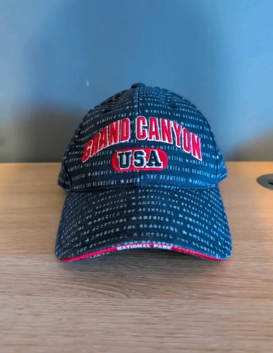 Grand Canyon National Park USA Dad Cap Navy Adjustable Hat