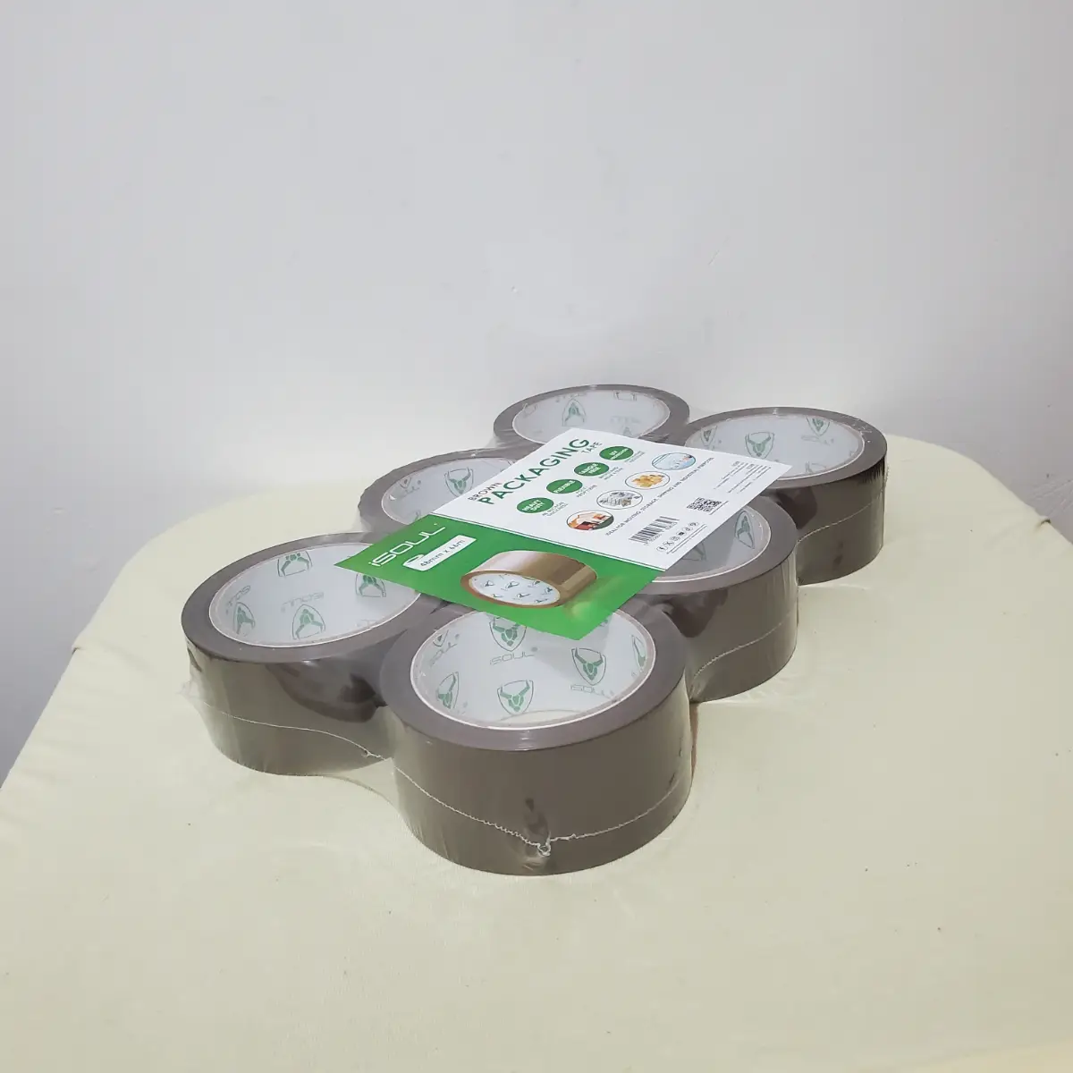 Brown Packing Tape 6 Rolls In Pack