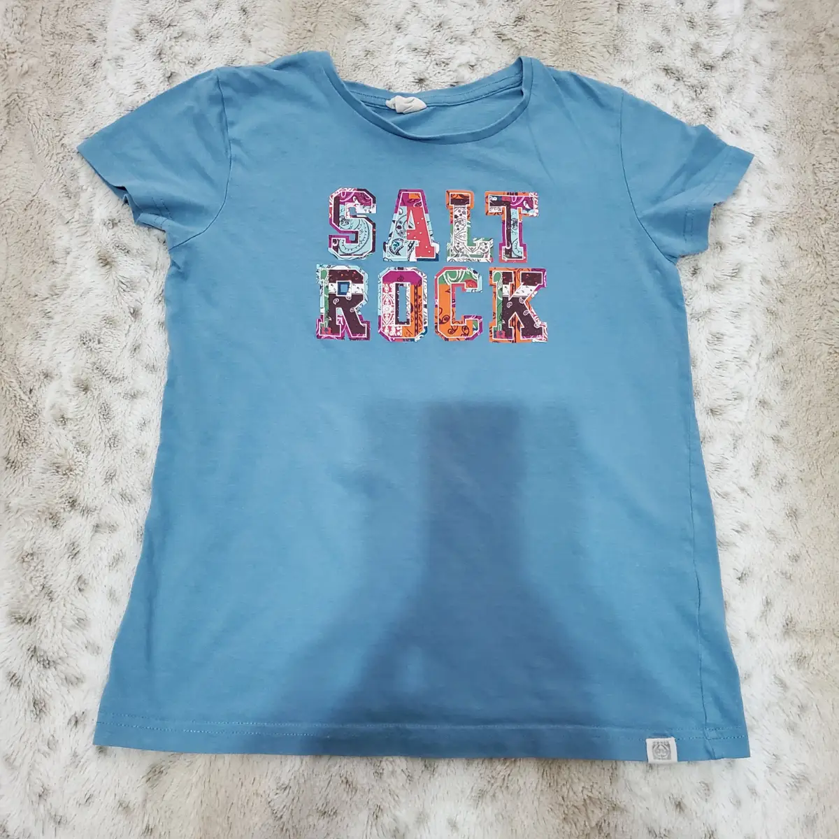 Saltrock Girls Summer T shirt size 11-12 💯cotton