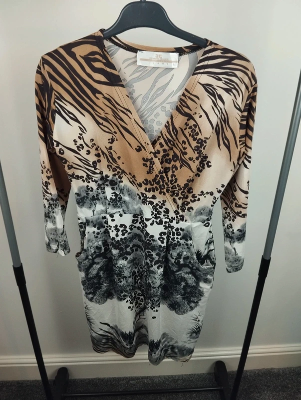 Women knee length dress medium size