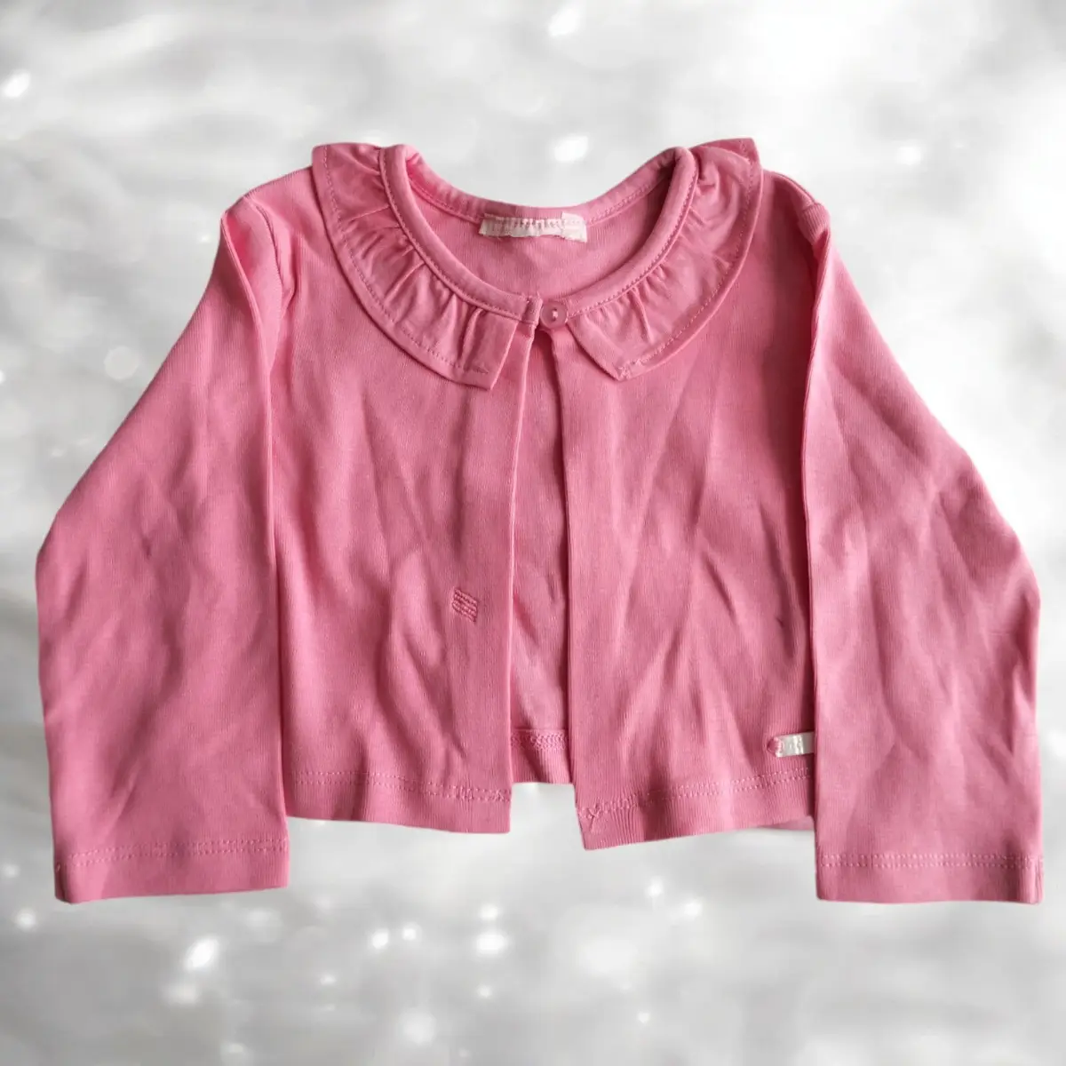 Pink Baby Boleros Cotton 4-5 Months 70 Cm