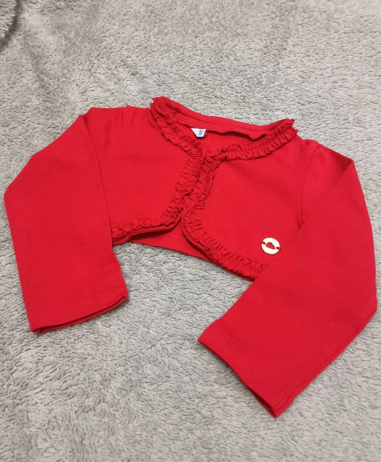 Red Baby Top Blazer For Girls 6 Months 68 cm