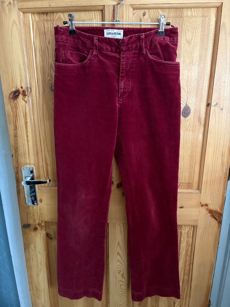 Zadig & Voltaire cord trousers w28