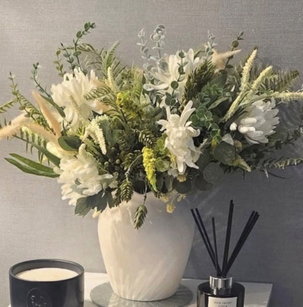 Mrs Hinch Home Faux Floral Bouquet - New